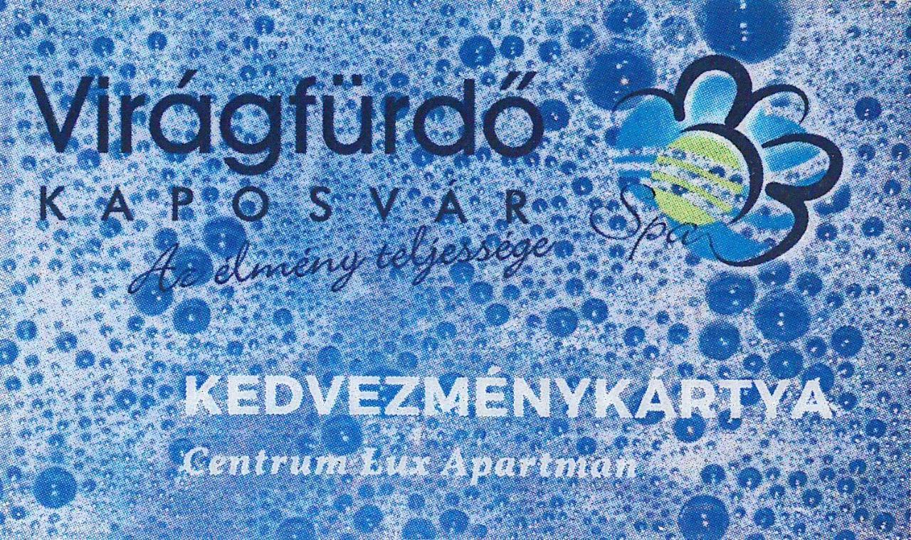 Centrum Lux 2 Apartmanok Kaposvár Exterior foto